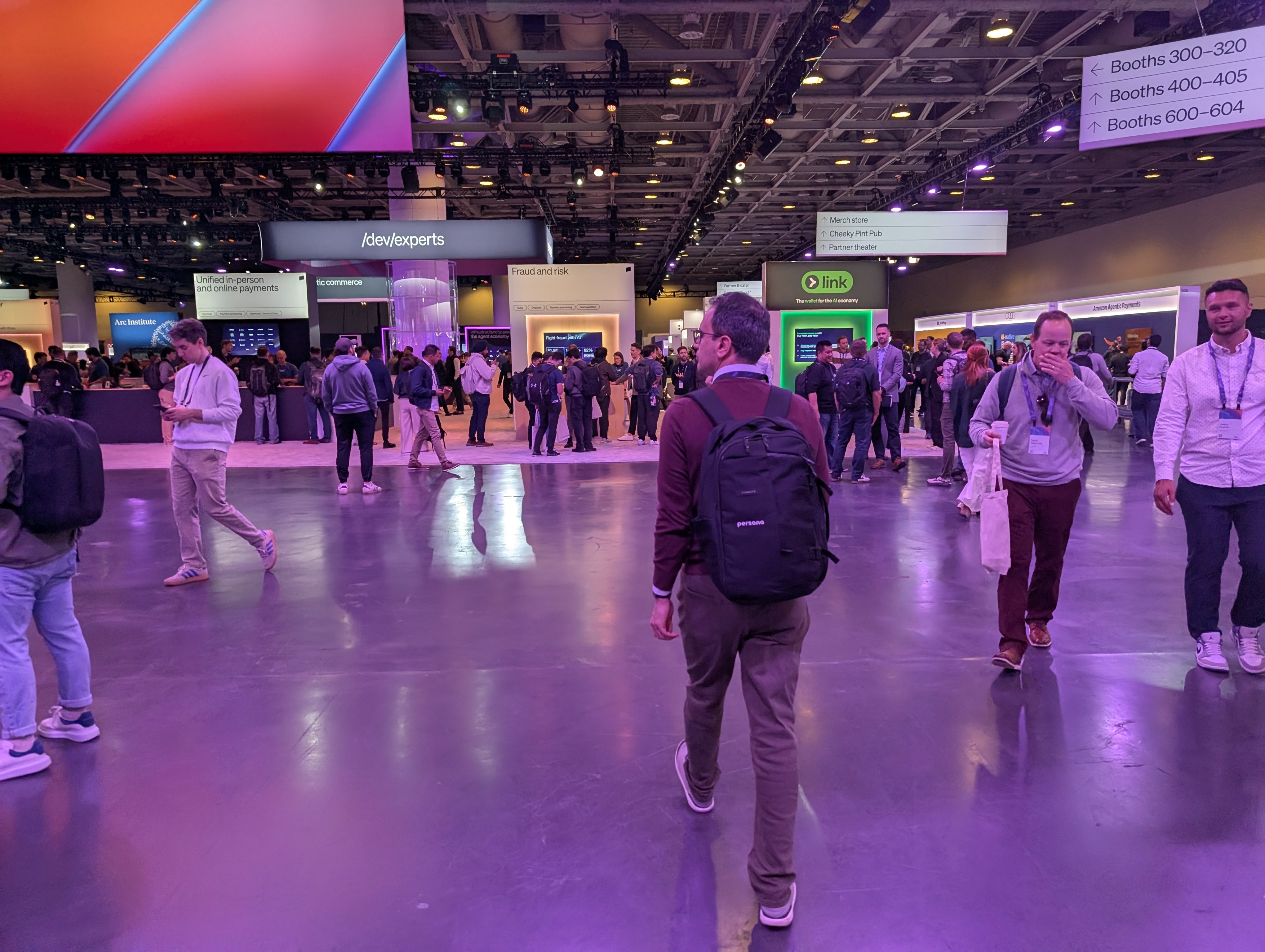 Stripe Session expo hall